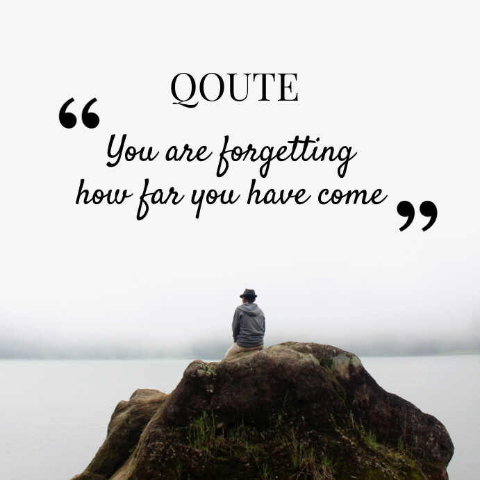 Qoute Instagram Post template