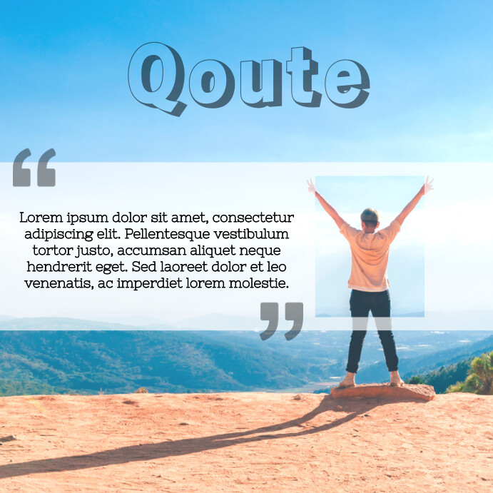 Copy of Qoute | PosterMyWall