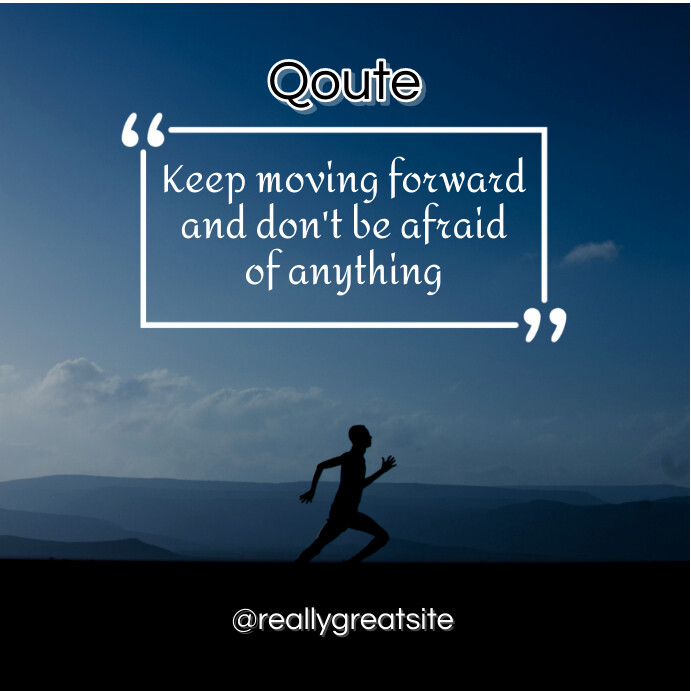 Qoute Template | PosterMyWall