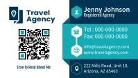 QR Appointment Business Card template