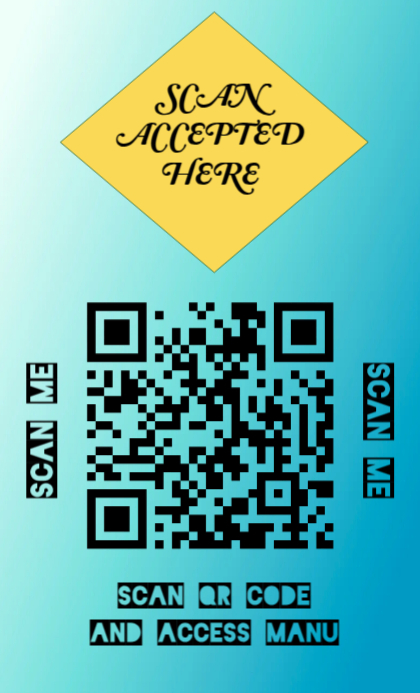 Qr Code Document Layout Examples Qr code Template | PosterMyWall