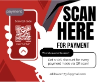 Qr code Rettangolo medio template