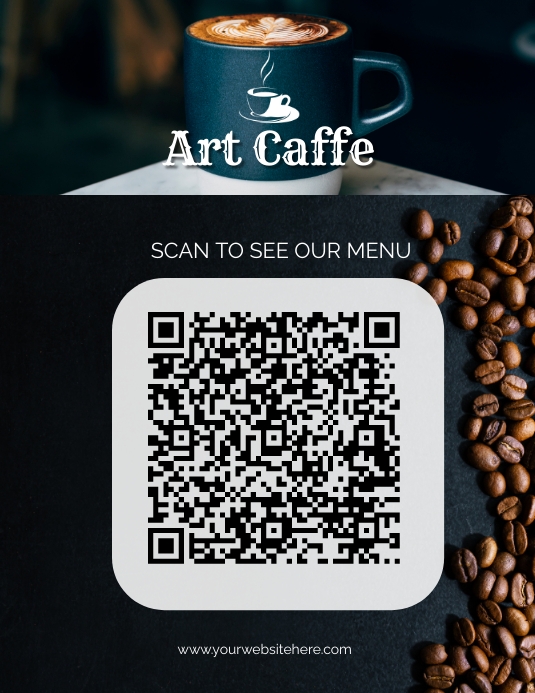 QR CODE MENU Template | PosterMyWall