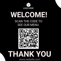 Header Menu Qr Code Qr code menu template | PosterMyWall