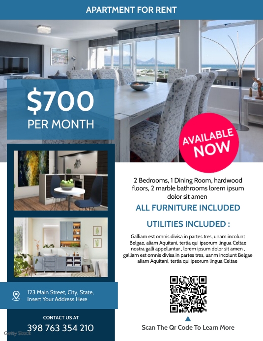 Apartment For Rent Flyer Template How To Make A Real Estate Flyer