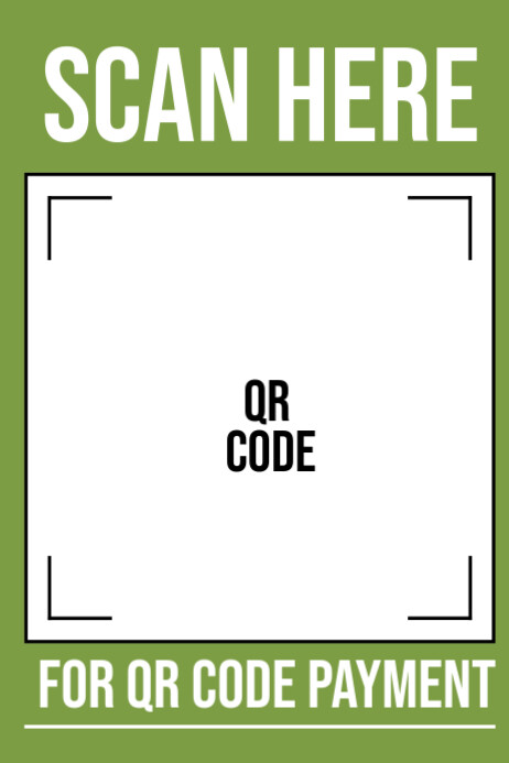 QR Code Payment Flyer Templat | PosterMyWall