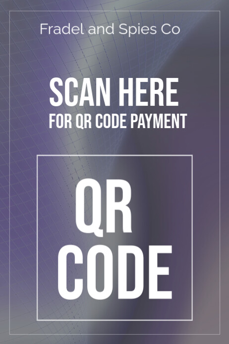 Modèle QR Code Payment Flyer | PosterMyWall