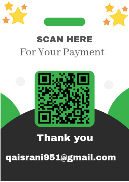 White Qr Code Scanner A4 Template | PosterMyWall