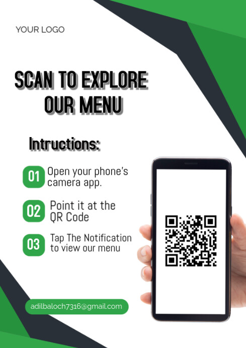 QR code template | PosterMyWall