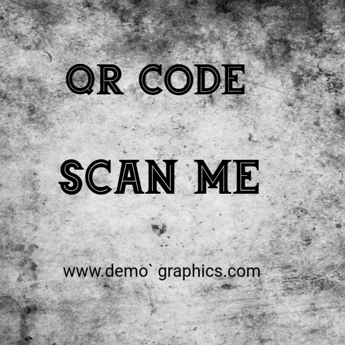 Grey Qr Scan Me Instagram Ad Template | PosterMyWall