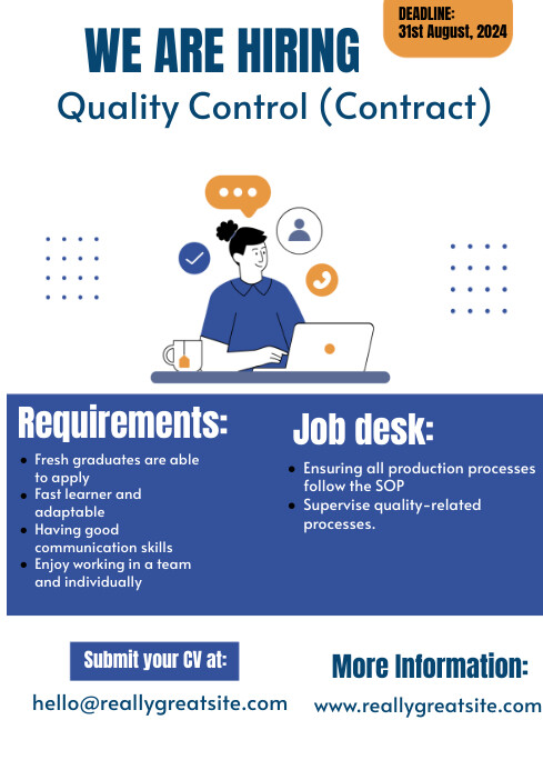 Quality contrrol A2 template