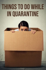 quarantine Pinterest Graphic template