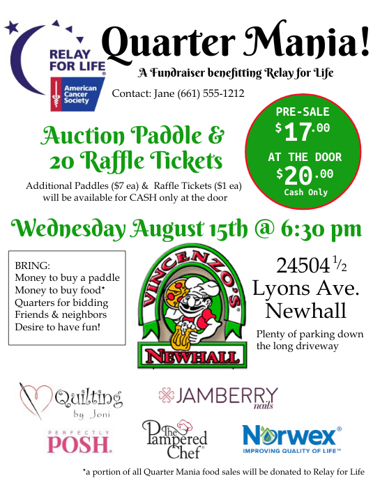 Quarter Mania Auction Flyer Template Postermywall