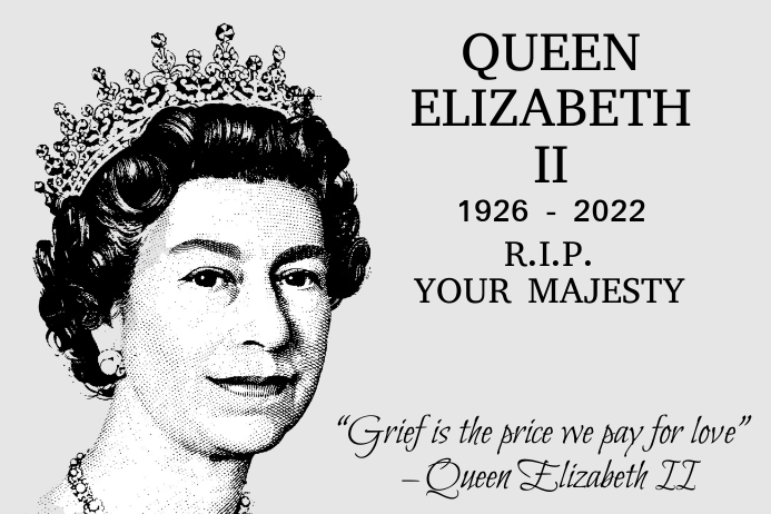 Queen Elizabeth RIP Poster Template | PosterMyWall