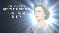 Queen Elizabeth RIP Video Template | PosterMyWall