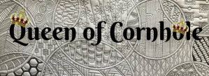 queen of cornhole facebook cover template