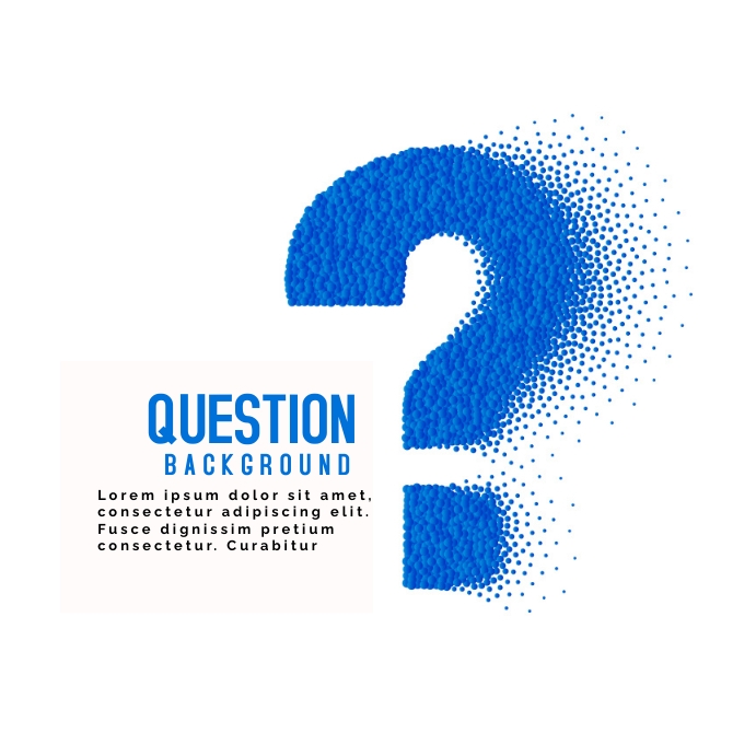 Question Template | PosterMyWall