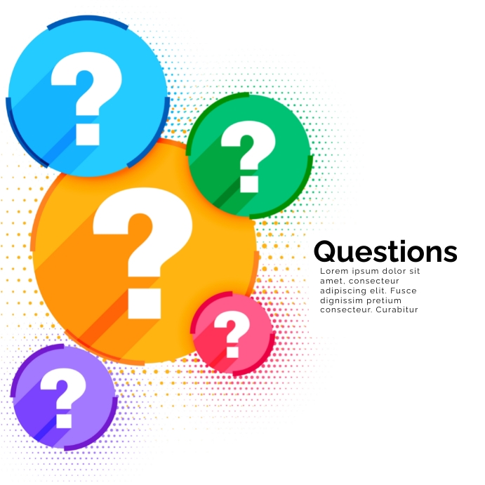 Question Template | PosterMyWall