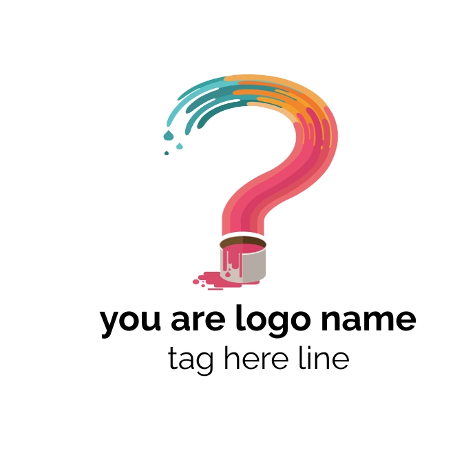Question mark logo Template | PosterMyWall