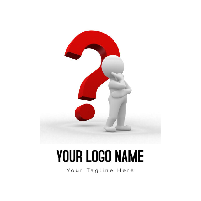 Question Mark Logo Template | PosterMyWall