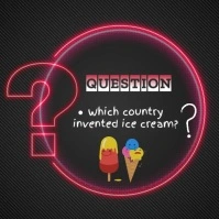 question template Instagram na Post