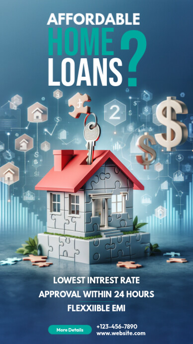 Quick Home Loan Approval Instagram Story Indaba yaku-Instagram template