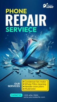Quick Phone Fix Reliable Device Service  Screen Replacement Deals Instagram na Kuwento template