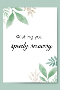 quick recovery poster Template | PosterMyWall