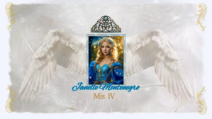 White quinceañera, mis quince, cumpleaños, intro Digitalt display Template