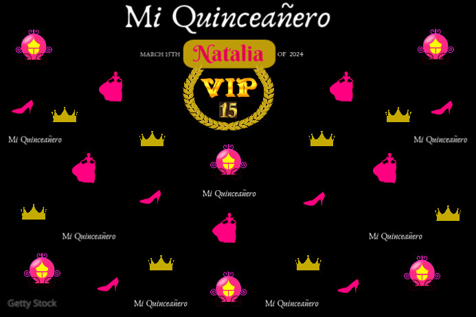 Copy of Quinceañera, photo backdrop, party, birthday, photographer ...