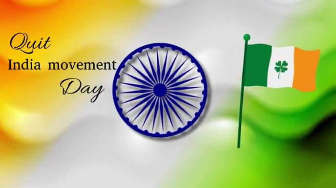 Quit India movement day Template | PosterMyWall