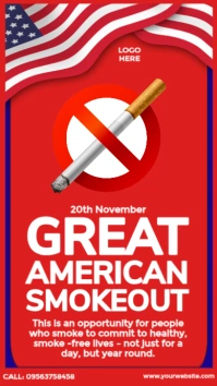 Quit Smoking Today Instagram-verhaal template