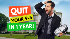 Azul Quit your job in 1 year youtube thumbnail YouTube Thumbnail Template