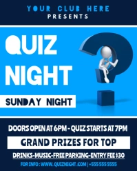 Quiz Night Instagram Portrait template
