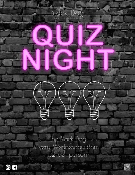 Quiz Night Poster Template PosterMyWall quiz-night-poster-template-postermywall