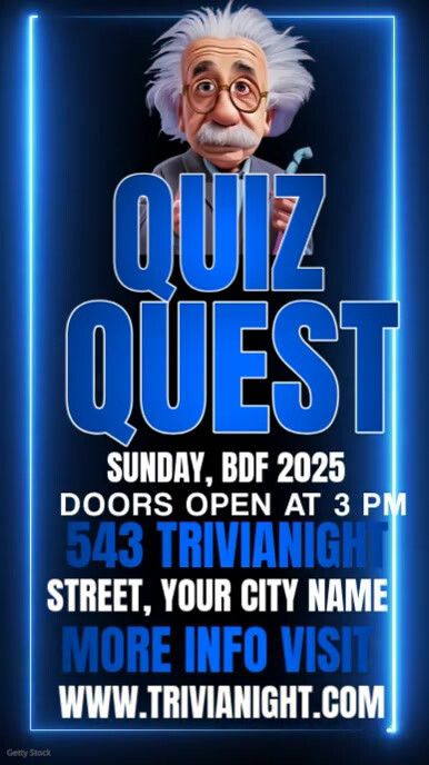 Quiz Quest Rolka Instagram template