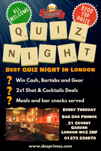 TRIVIA NIGHT Template PosterMyWall