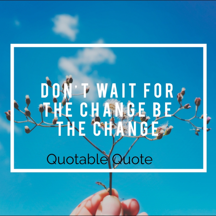 Quotable Quote Template PosterMyWall