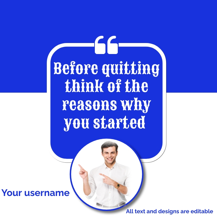 Quote design Template | PosterMyWall