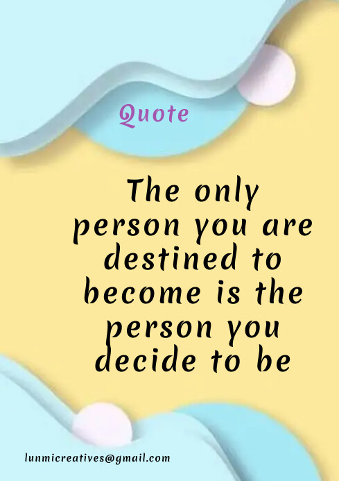 Quote Template PosterMyWall