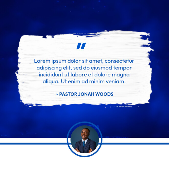 Quote Instagram Post template