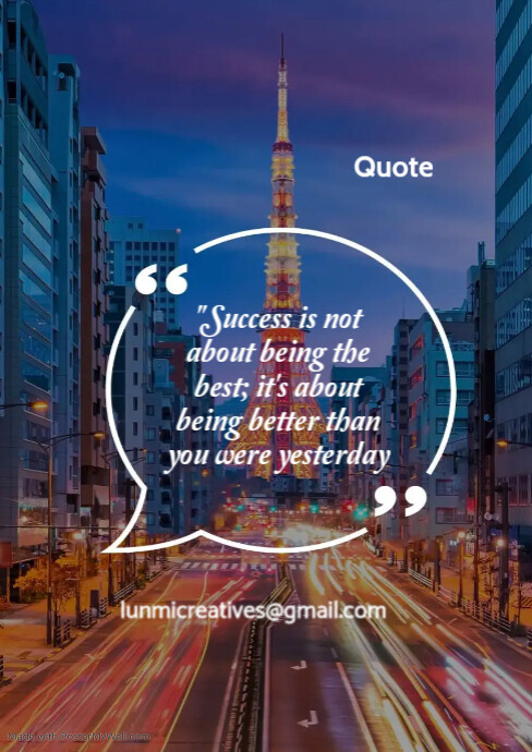 Quote Template PosterMyWall