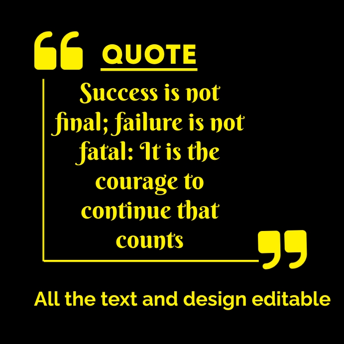 Plantilla de Quote design Template Post | PosterMyWall