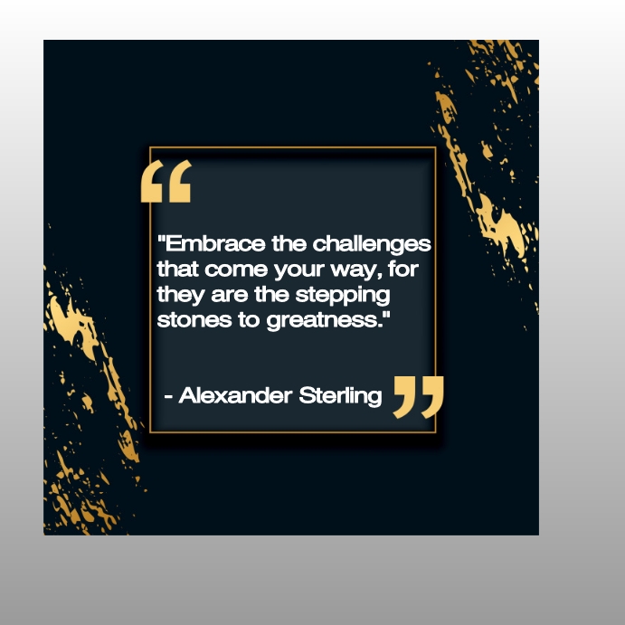 Quote flyer template Instagram Post
