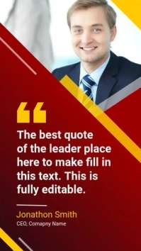 Quote Instagram Story Template