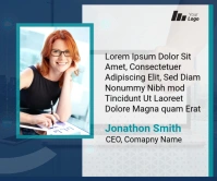 Quote Large Rectangle Template Rettangolo grande