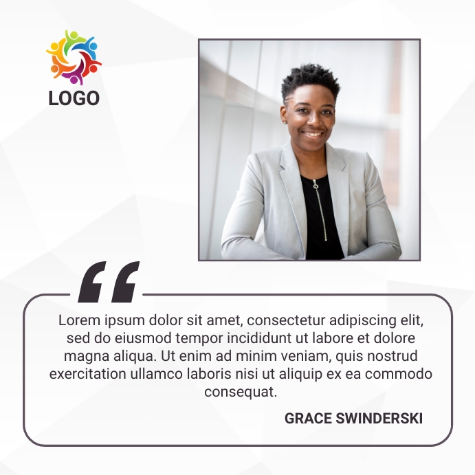 quote message flyer template | PosterMyWall