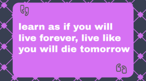 Lyserød Quote of life YouTube-miniature Template