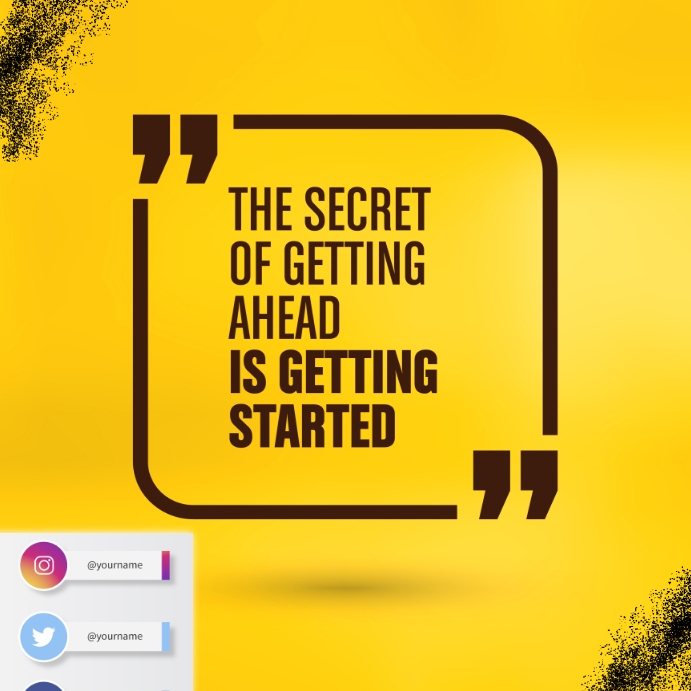 Quote poster Template | PosterMyWall