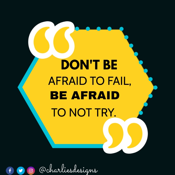 quote poster template | PosterMyWall